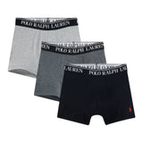 Ralph Lauren Set 3Paia Di Boxer tinta unita Multicolor per Bambino 9P5015X MULTICOLOR RALPH LAUREN 