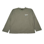 Refrigiwear Shirt Girocollo tinta unita con Logo Verde per Bambino RB139W25 VERDE REFRIGIWEAR 