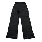 Refrigiwear Jeans tinta unita Modello Palazzo Nero per Bambina RG1415W25 NERO REFRIGIWEAR 
