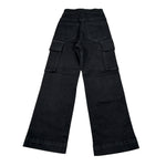 Refrigiwear Jeans tinta unita Modello Palazzo Nero per Bambina RG1415W25X NERO REFRIGIWEAR 