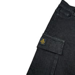 Refrigiwear Jeans tinta unita Modello Palazzo Nero per Bambina RG1415W25X NERO REFRIGIWEAR 