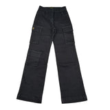 Refrigiwear Jeans tinta unita Modello Palazzo Nero per Bambina RG1415W25XX NERO REFRIGIWEAR 