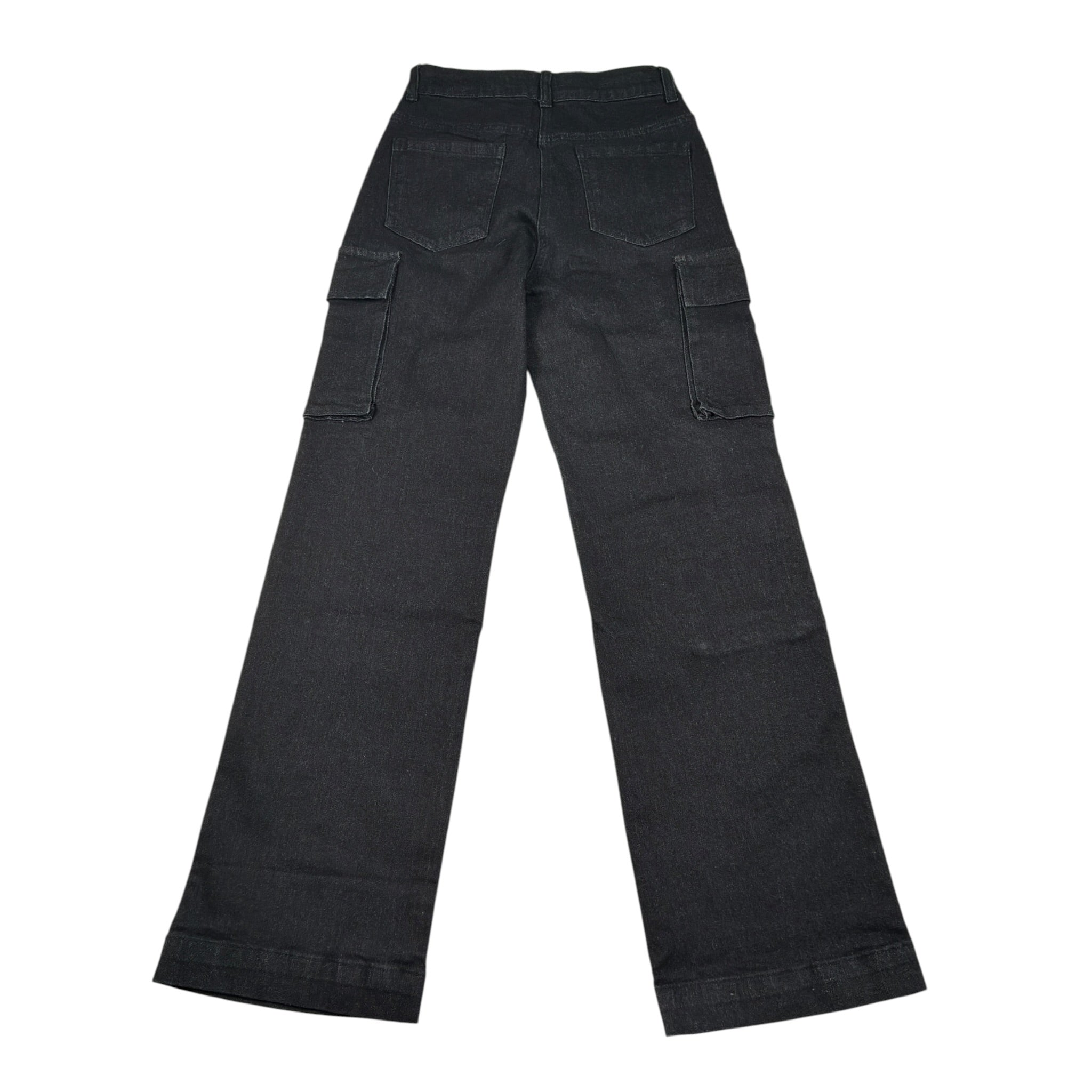 Refrigiwear Jeans tinta unita Modello Palazzo Nero per Bambina RG1415W25XX NERO REFRIGIWEAR 