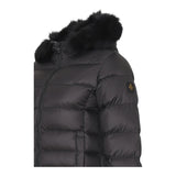 Refrigiwear Giubbino tinta unita con Cappuccio E Zip Nero per Bambina RG1419W25 NERO REFRIGIWEAR 