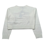 Refrigiwear Maglia Girocollo tinta unita con Stampa Panna per Bambina RG1452W25 PANNA REFRIGIWEAR 