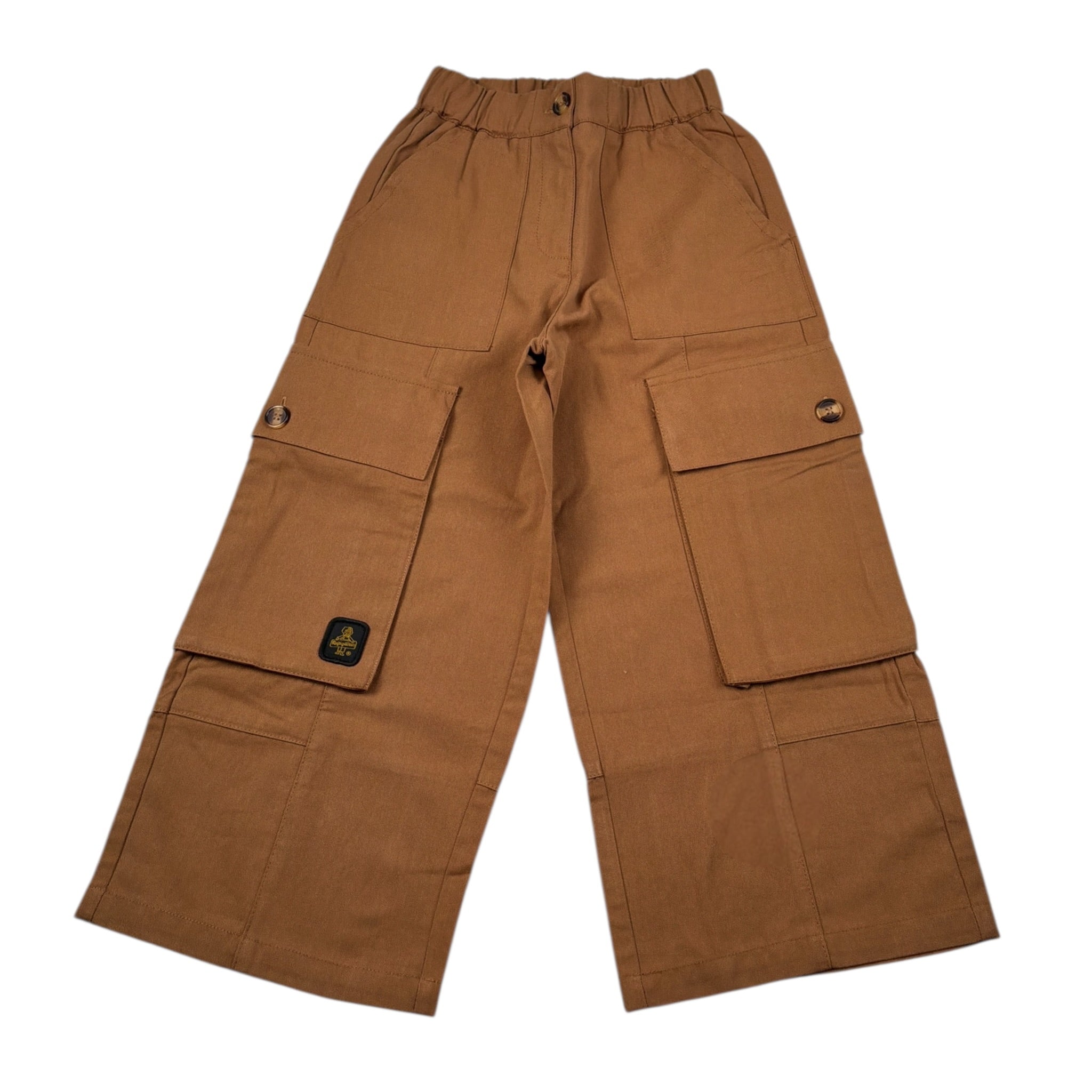 Refrigiwear Pantalone Modello Palazzo tinta unita Cammello per Bambina RG1453W25X CAMMELLO REFRIGIWEAR 
