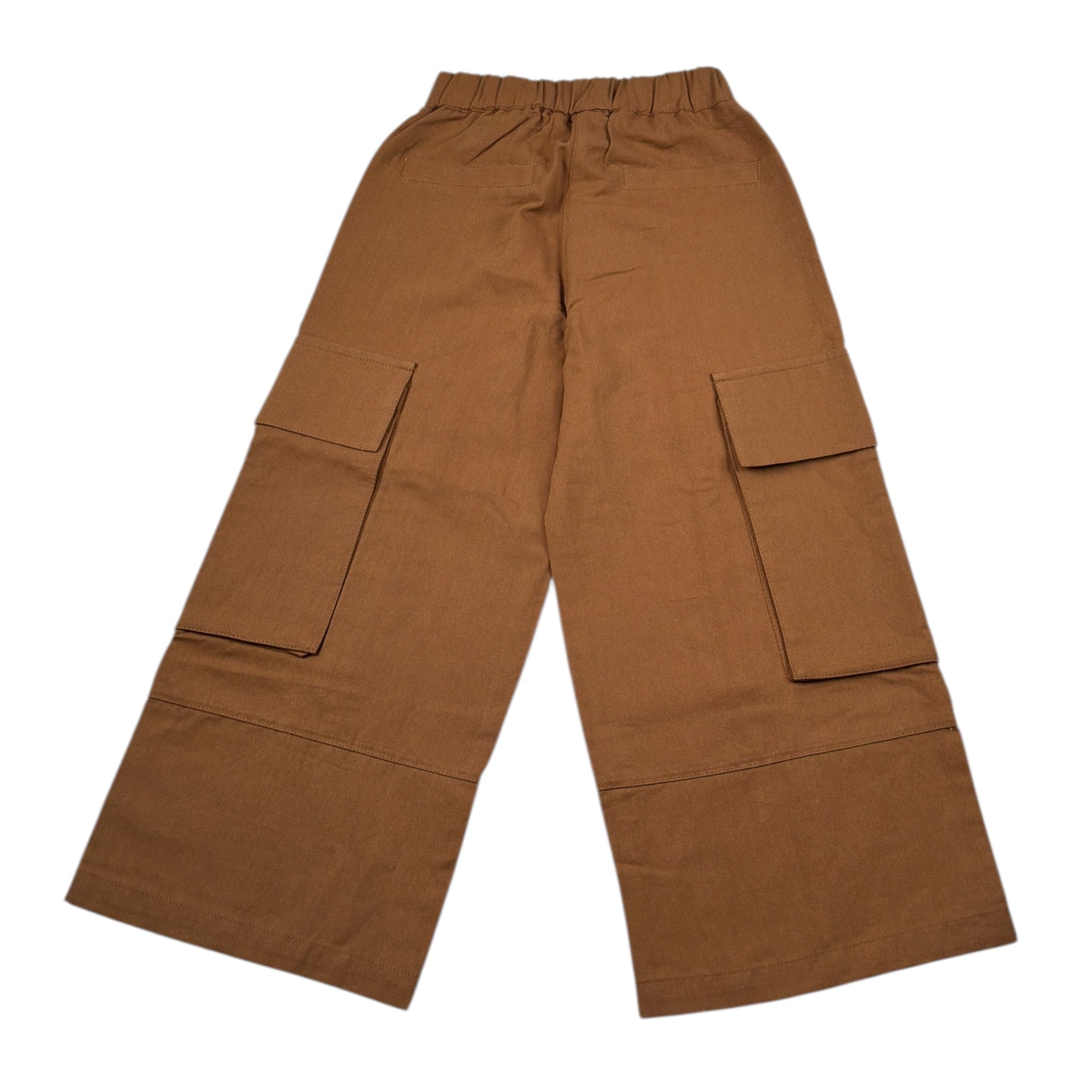 Refrigiwear Pantalone Modello Palazzo tinta unita Cammello per Bambina RG1453W25X CAMMELLO REFRIGIWEAR 
