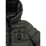 Refrigiwear Giubbino tinta unita con Cappuccio Verde per Neonato RN1201W25 VERDE REFRIGIWEAR 