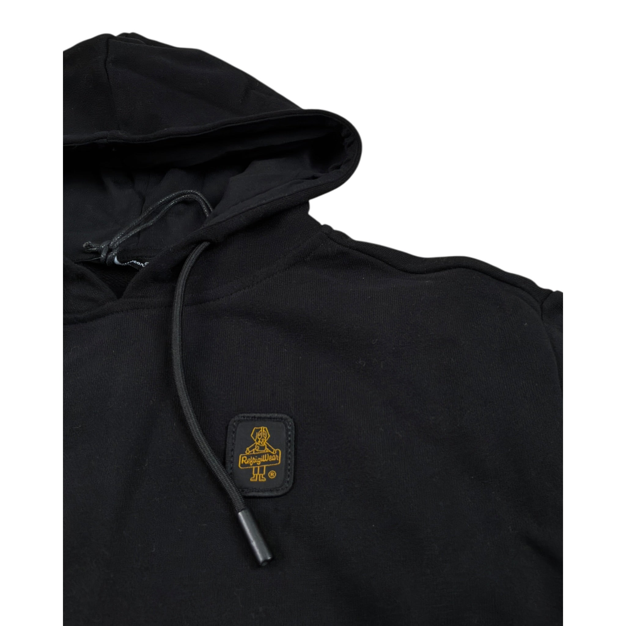 Refrigiwear Felpa Chiusa con Cappuccio tinta unita Nero per Bambina RWG911 NERO REFRIGIWEAR 