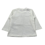 Refrigiwear Shirt Girocollo tinta unita con Logo Bianco per Neonato RWN801 BIANCO REFRIGIWEAR 