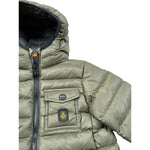 Refrigiwear Giubbino tinta unita con Cappuccio Verde per Neonato RWN824 VERDE REFRIGIWEAR 