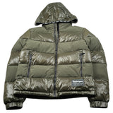 Refrigue Giubbino tinta unita con Cappuccio Verde per Bambino 2831O000031 VERDE REFRIGUE 