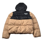 Refrigue Giubbino Bicolore con Cappuccio Nero/Beige per Bambino 2841O00038 NERO/BEIGE REFRIGUE 