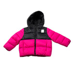 Refrigue Giubbino Bicolore con Zip E Cappuccio Fuxia per Neonata 2881O00015N FUXIA REFRIGUE 