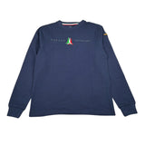 Replay Shirt Girocollo tinta unita con Stampa Blu per Bambino 252TS0042AJ BLU REPLAY 