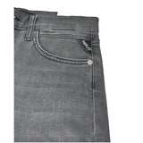 Replay Jeans tinta unita con 5 Tasche Nero per Bambino SUBJEY NERO REPLAY 