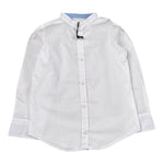 Ronnie Kay Camicie tinta unita con Colletto Coreano Bianco per Bambino RK1333 BIANCO RONNIE KAY 