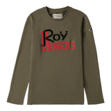 Roy Roger'S Shirt tinta unita con Stampa Verde per Bambino RF104X VERDE ROY ROGER'S 