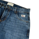 Roy Roger'S Jeans tinta unita con Girovita Regolabile Blu per Bambino RF144 BLU ROY ROGER'S 