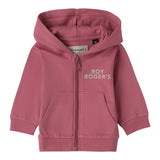 Roy Roger'S Felpa tinta unita con Zip E Cappuccio Rosa per Neonata RF186AX ROSA ROY ROGER'S 