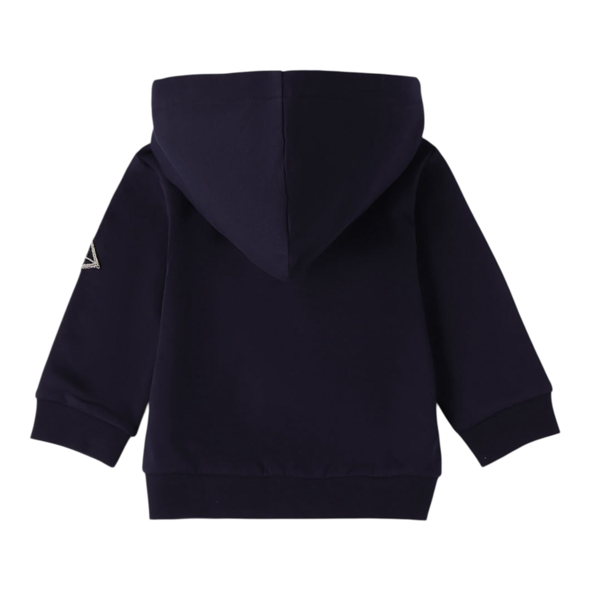 Roy Roger'S Felpa tinta unita con Zip E Cappuccio Blu per Neonato RF186 BLU ROY ROGER'S 