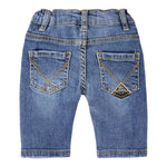 Roy Roger'S Jeans tinta unita con Girovita Regolabile Azzurro per Neonato RF193 AZZURRO ROY ROGER'S 