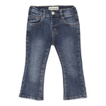 Roy Roger'S Jeans tinta unita con Girovita Regolabile Modello Zampa Blu per Neonata RF196X BLU ROY ROGER'S 