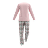 Saint Barth Completo 2Pz Pigiama Shirt-Pantalone Rosa per Bambina 00777G ROSA SAINT BARTH 