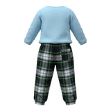 Saint Barth Completo 2Pz Pigiama Shirt-Pantalone Azzurro per Neonato 01185G AZZURRO SAINT BARTH 