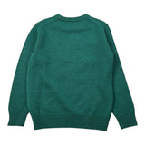 Saint Barth Maglia tinta unita con Stampa Verde per Bambino AIRLINE VERDE SAINT BARTH 