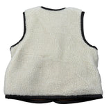 Saint Barth Gilet Teddy tinta unita Panna per Bambina BAILY PANNA SAINT BARTH 