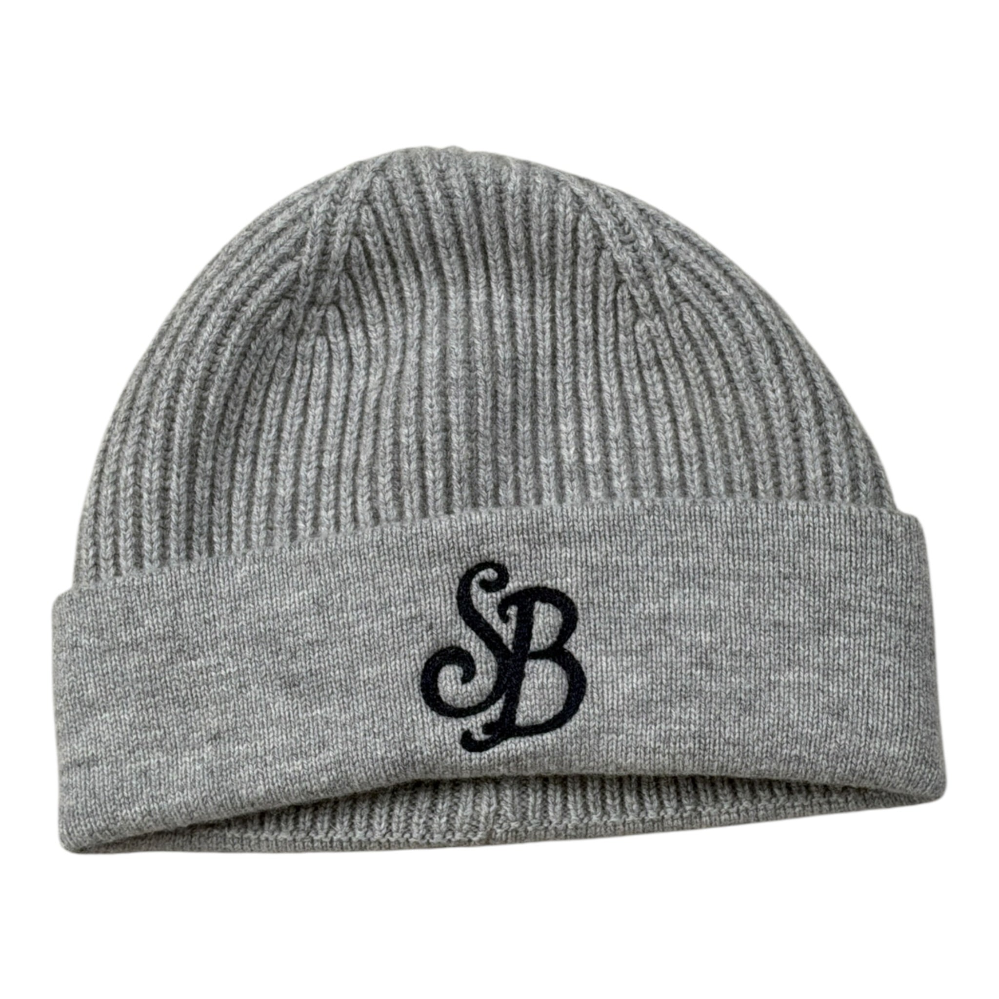 Saint Barth Cappello tinta unita con Stampa Grigio per Bambina BENJIEE GRIGIO SAINT BARTH 