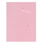Saint Barth Felpa Chiusa Girocollo tinta unita con Brillantini Rosa per Bambina BRIONY ROSA SAINT BARTH 