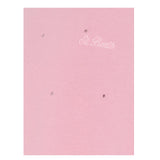 Saint Barth Felpa Chiusa Girocollo tinta unita con Brillantini Rosa per Bambina BRIONY ROSA SAINT BARTH 