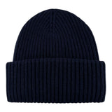 Saint Barth Cappello tinta unita con Ricamo Blu per Neonato BRR0001ON BLU SAINT BARTH 