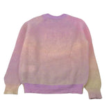 Saint Barth Maglia Girocollo tinta unita con Stampa Rosa per Bambina CELLY ROSA SAINT BARTH 