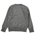 Saint Barth Maglia tinta unita Girocollo con Stampa Grigio per Bambino CRESCOVELOCE GRIGIO SAINT BARTH 