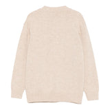 Saint Barth Cardigan tinta unita con Stampa Beige per Neonato DIY000102419IN BEIGE SAINT BARTH 