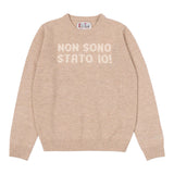 Saint Barth Maglia tinta unita con Stampa Beige per Bambino DOU000101610I BEIGE SAINT BARTH 