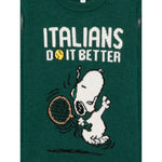 Saint Barth Maglia tinta unita con Stampa Verde per Bambino DOU000101675I VERDE SAINT BARTH 