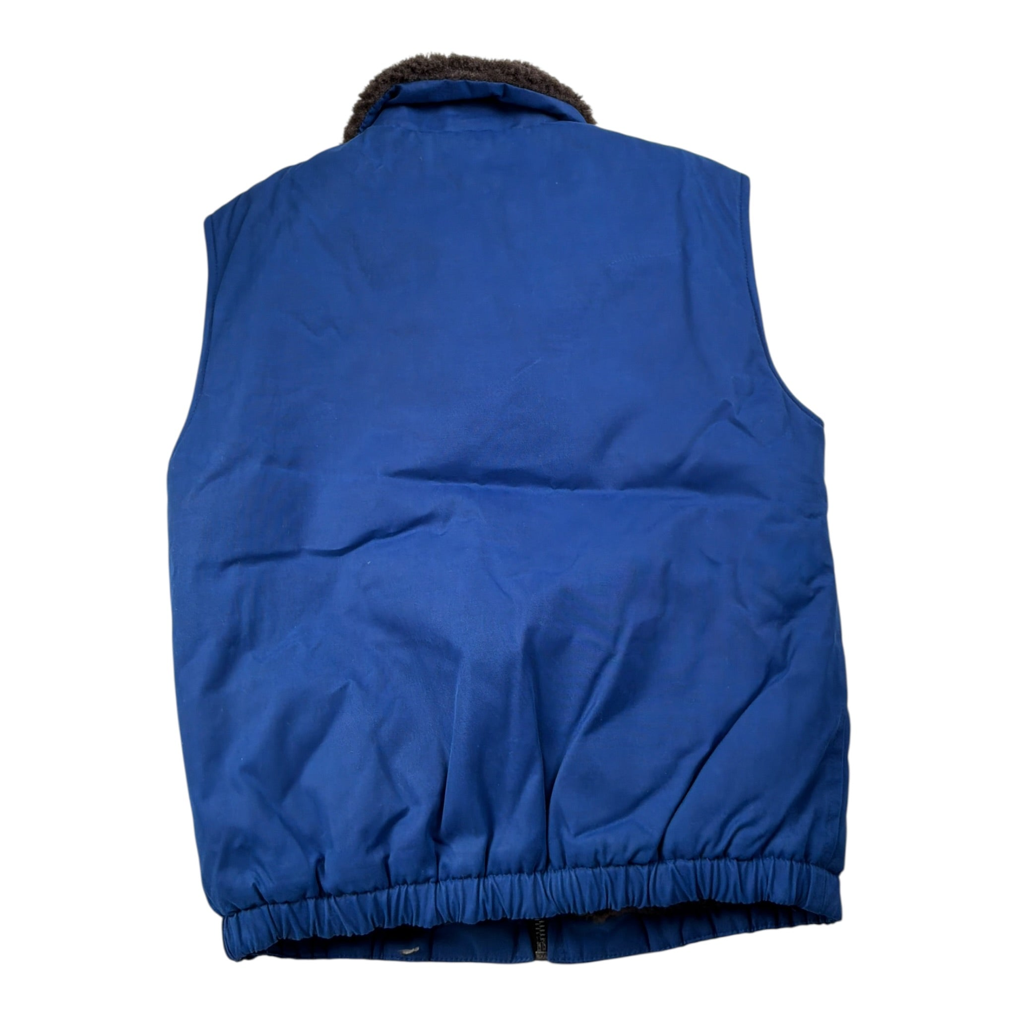 Saint Barth Giubbino Smanicato tinta unita con Zip Blu per Bambino EGAR BLU SAINT BARTH 