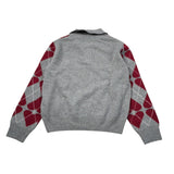 Saint Barth Maglia Bicolore con Stampa Rombo Grigio per Bambino HADIDYY GRIGIO SAINT BARTH 