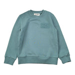 Saint Barth Felpa tinta unita Girocollo Verde per Bambino HULTOOON VERDE SAINT BARTH 