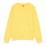 Saint Barth Felpa Girocollo tinta unita con Stampa Giallo per Bambino HUT000401518L GIALLO SAINT BARTH 