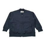 Saint Barth Felpa con Zip tinta unita Blu per Bambino JACKSON BLU SAINT BARTH 