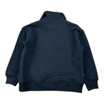 Saint Barth Felpa tinta unita con Colletto Blu per Bambino KENNETH BLU SAINT BARTH 