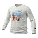 Saint Barth Shirt Girocollo tinta unita Bianco per Bambino LUT00005 BIANCO SAINT BARTH 