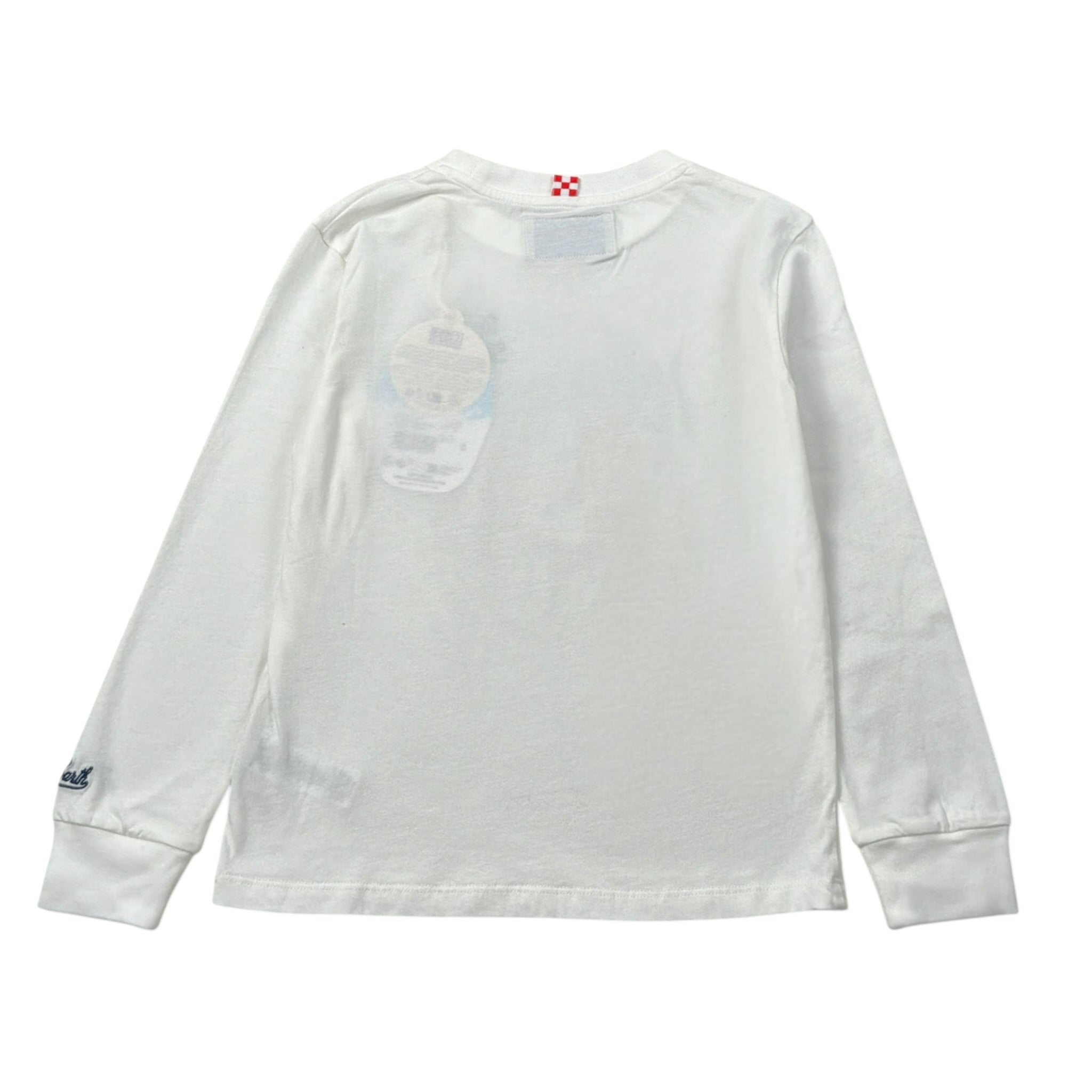 Saint Barth Shirt Girocollo tinta unita Bianco per Bambino LUT00005 BIANCO SAINT BARTH 