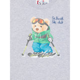Saint Barth Shirt Girocollo tinta unita Grigio per Bambino LUT0005X GRIGIO SAINT BARTH 