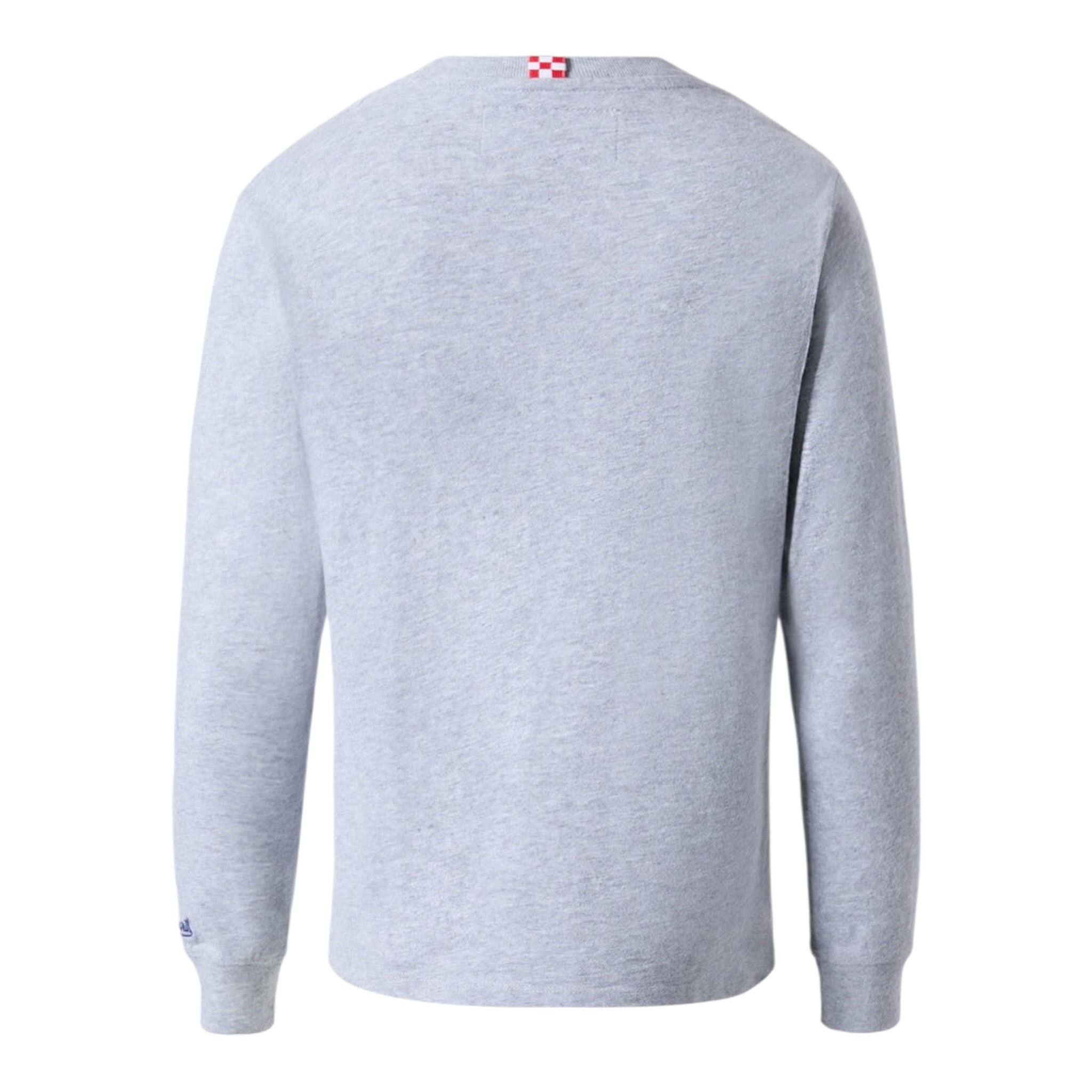 Saint Barth Shirt Girocollo tinta unita con Stampa Grigio per Neonato LUT005 GRIGIO SAINT BARTH 